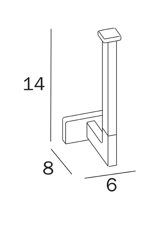 Lea Spare toilet roll holder image