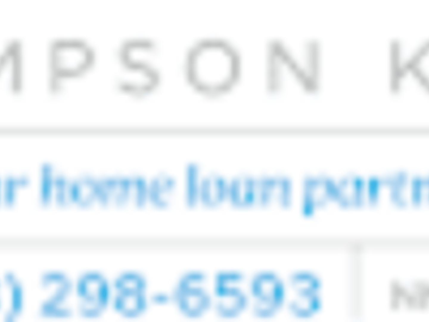 Thompson Kane Your Home Loan Partner