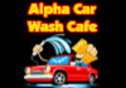 Alfa Car Wash Cafe logo