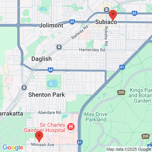 Hollywood Private Hospital to Rokeby Florist