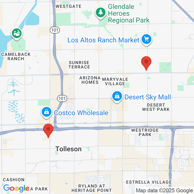 Pilot Travel Center to Mega Furniture - West Phoenix