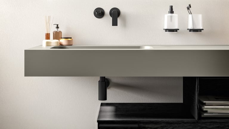 Giotto High Thickness console without wash basin image