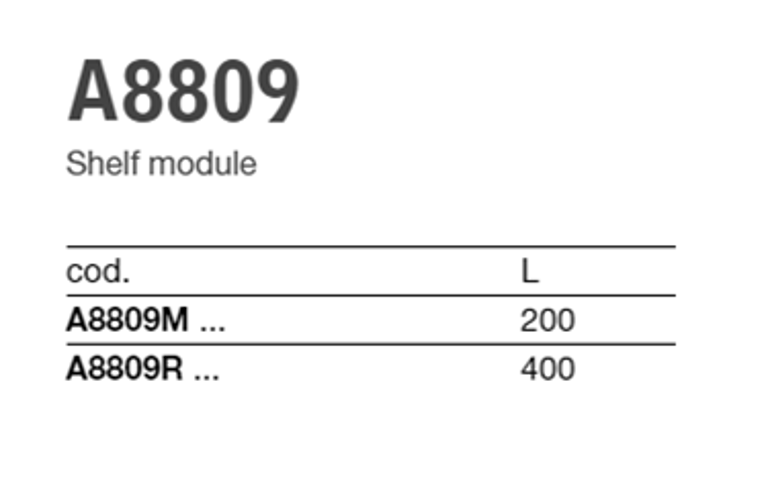 Indissima 40cm High Shelf image