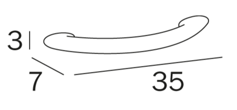 Ego Grab bar - Towel holder 35cm (120kg) image