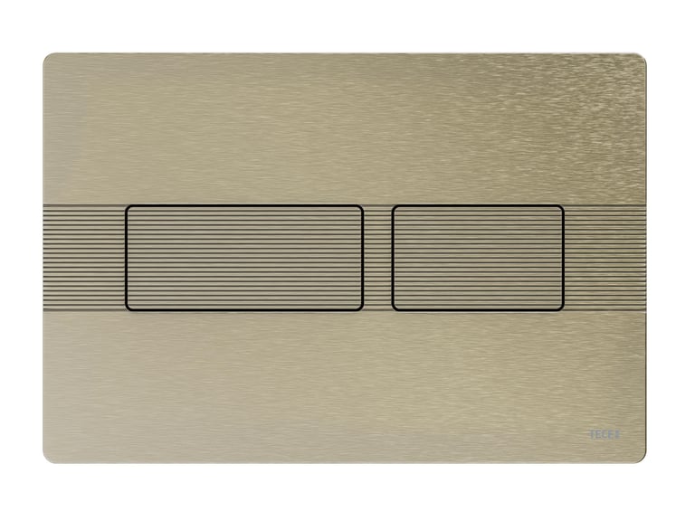 TECEsolid Flush Button - Brushed Nickel - Linen image