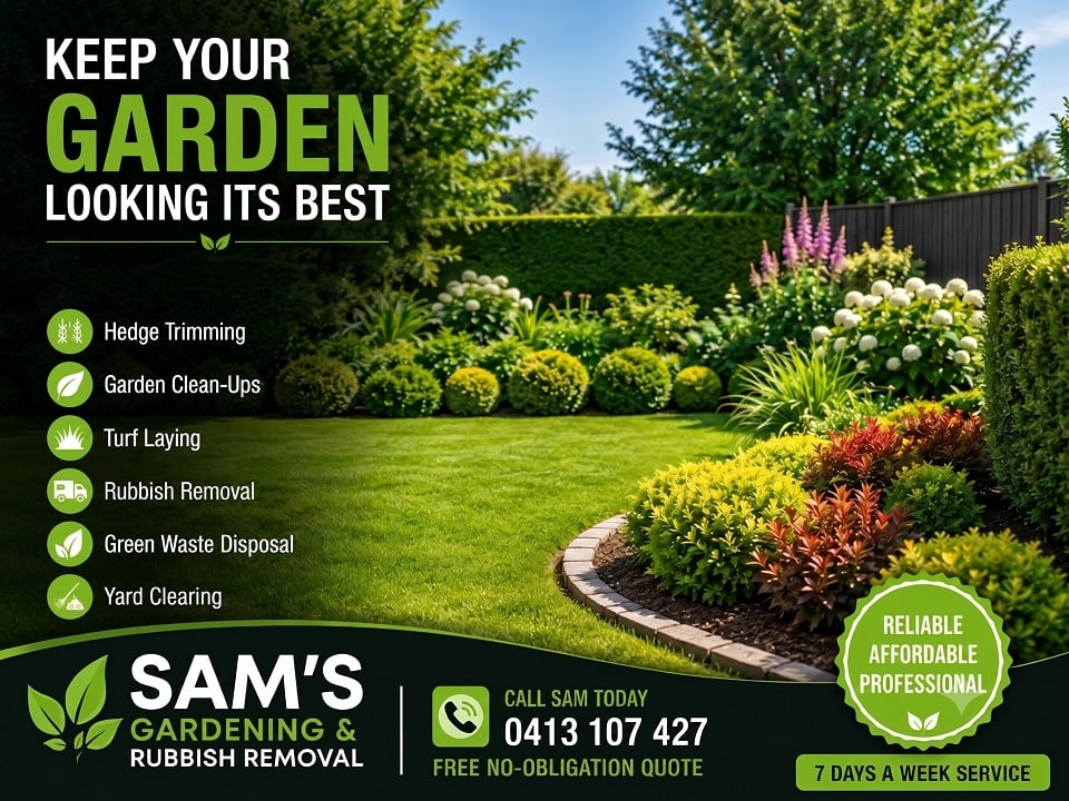 Sam’s Gardening & Rubbish Removal featured image