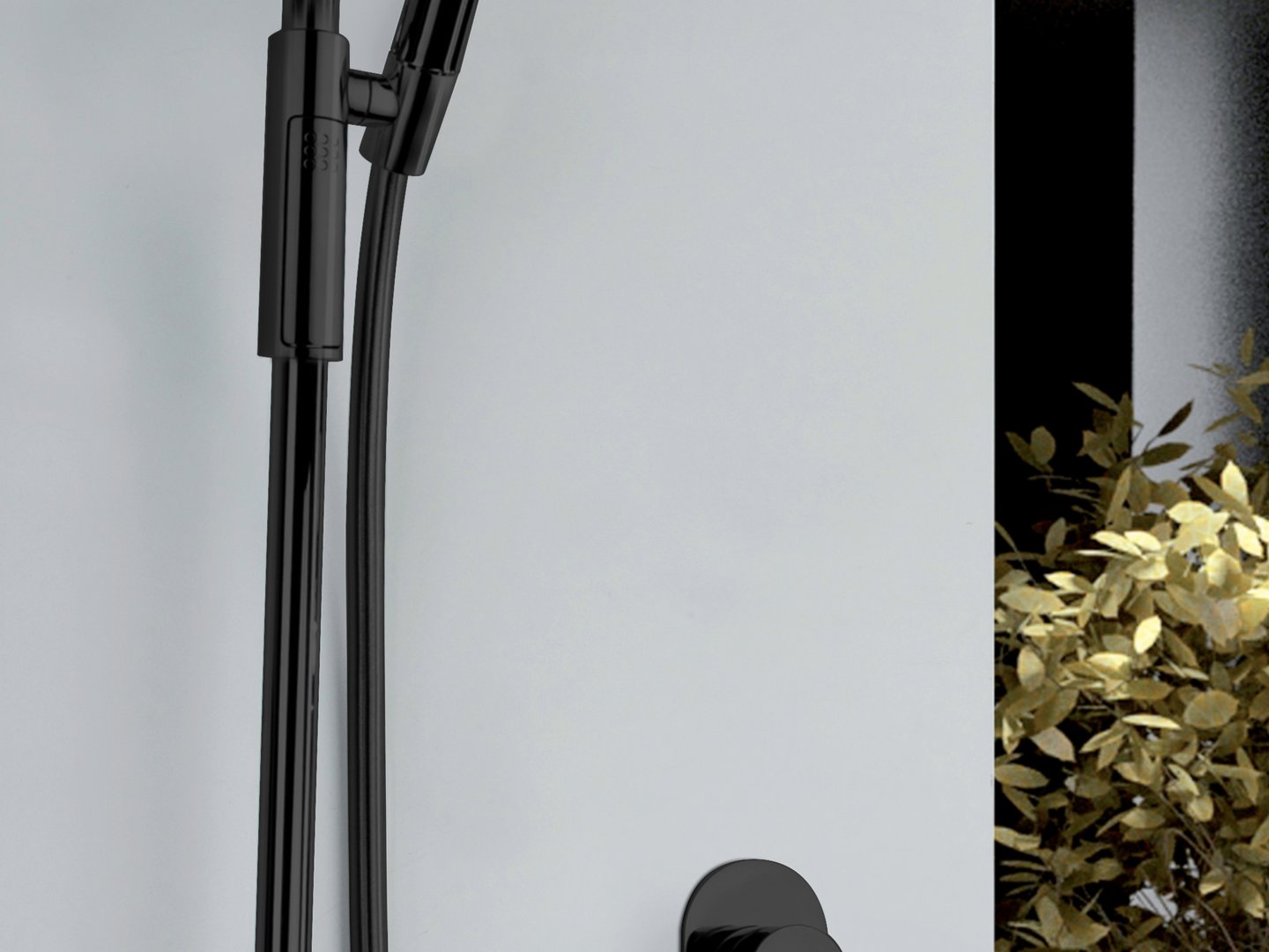 Aria Matte Black Rail Set image