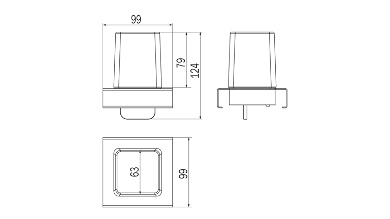 Indissima Soap Modular with Lever - 3 Colours available image