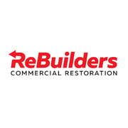 ReBuilders Commercial Restoration logo || "logo"