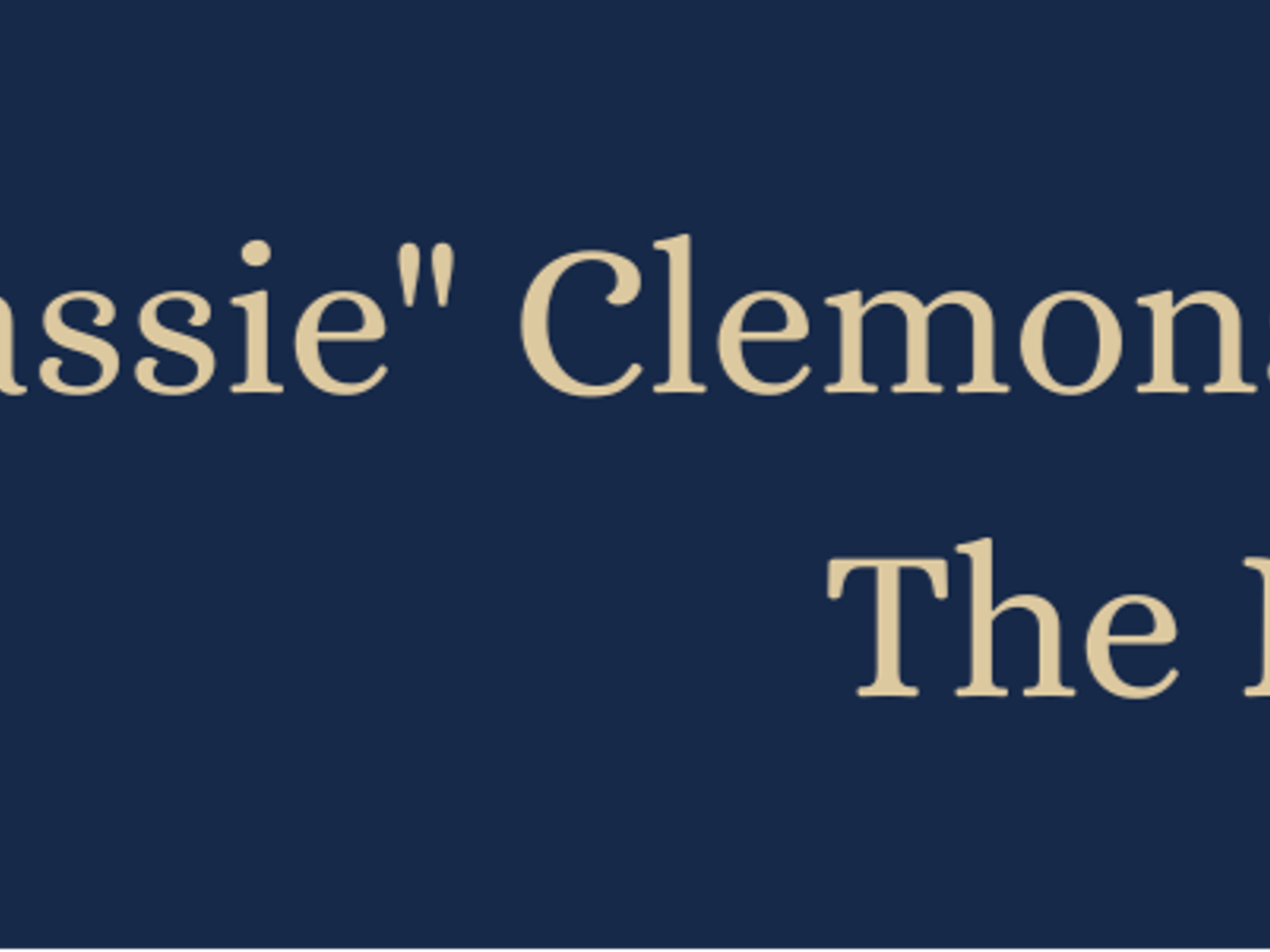Cassandra Clemons, Realtor, ABR, CRS, GRI, SRES, SRS, Christies Int'l/The Morshed Group