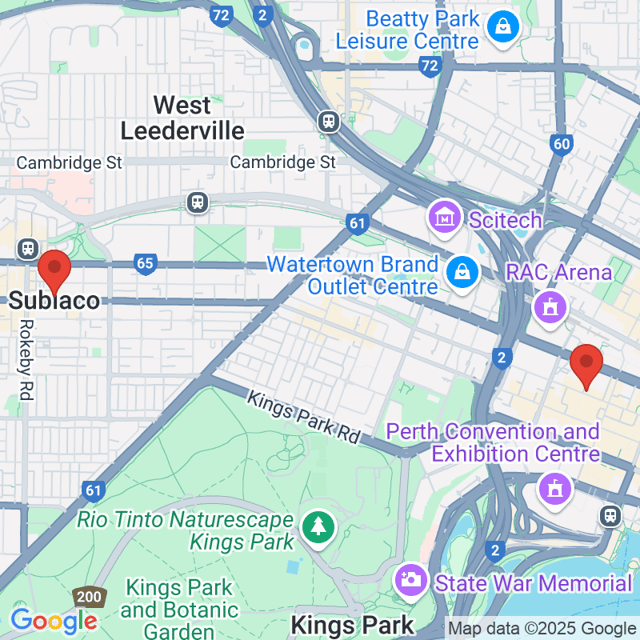 Novotel Perth Murray Street to Rokeby Florist