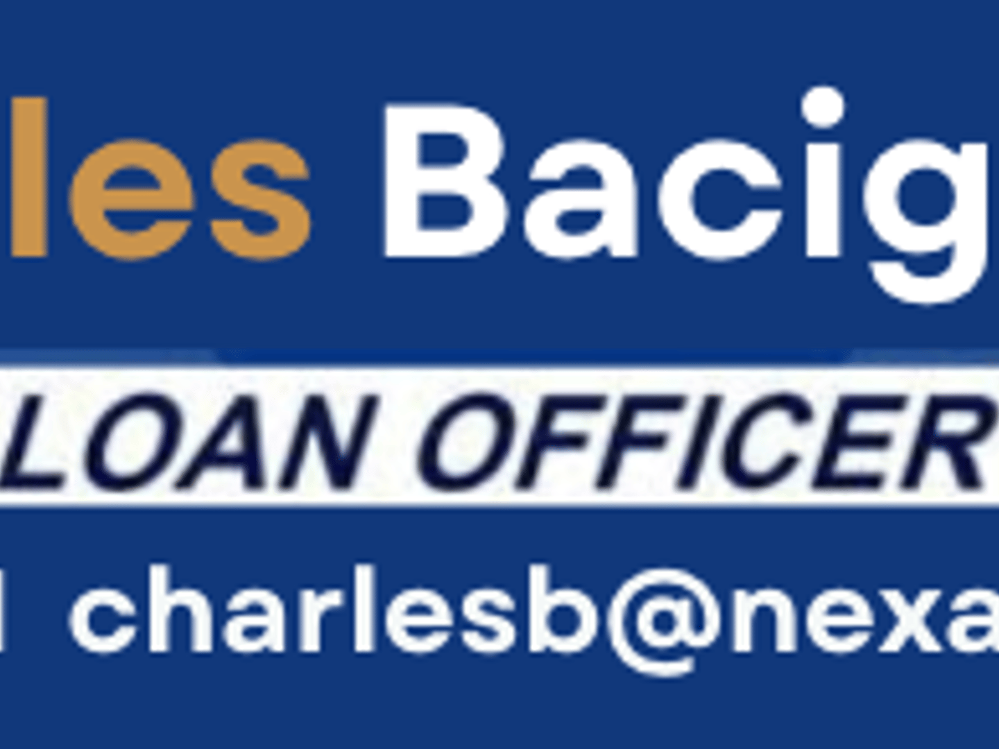 Nexa Mortgage - Charles Bacigalupi III