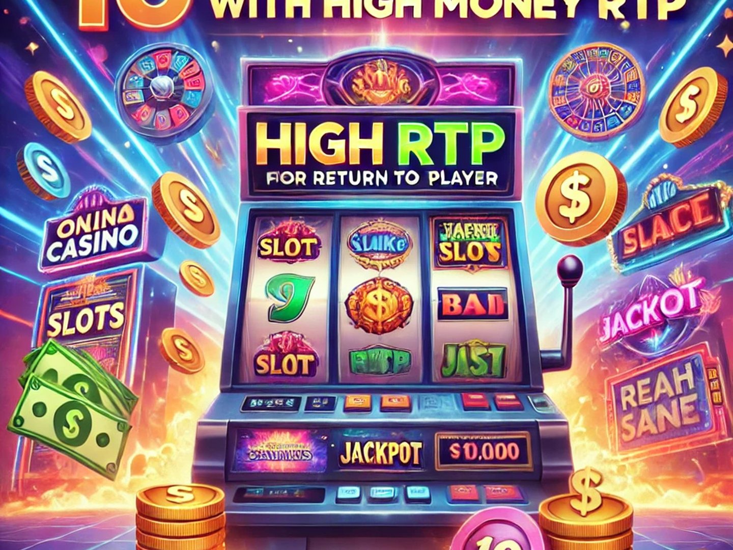 10 best online slots with high rtp for real money gambling