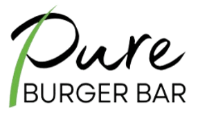 Pure Burger Bar logo || "logo"