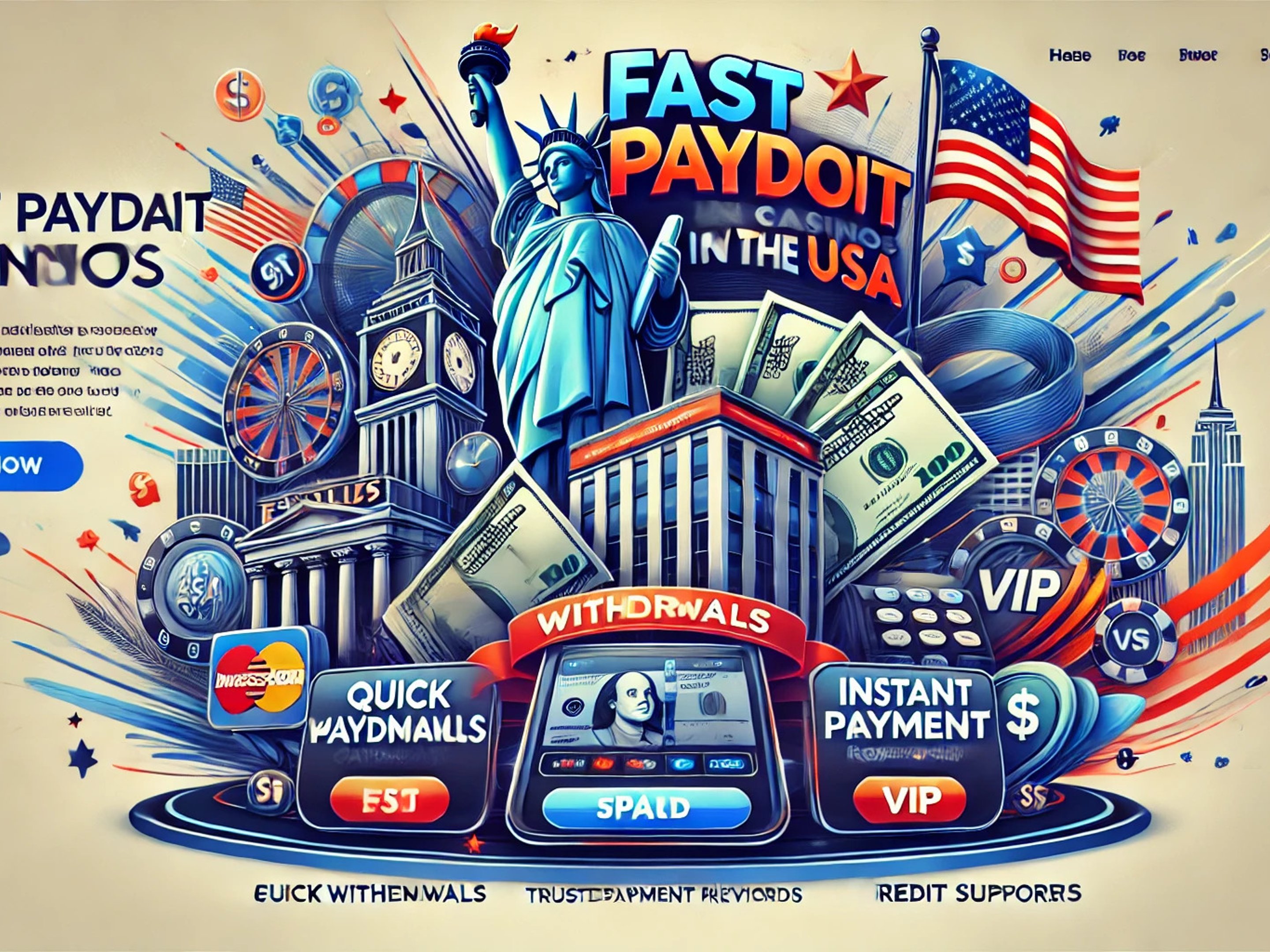Instant withdrawal casino fast payout casinos USA