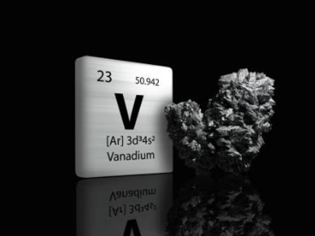 Vanadium is a highly sought after mineral