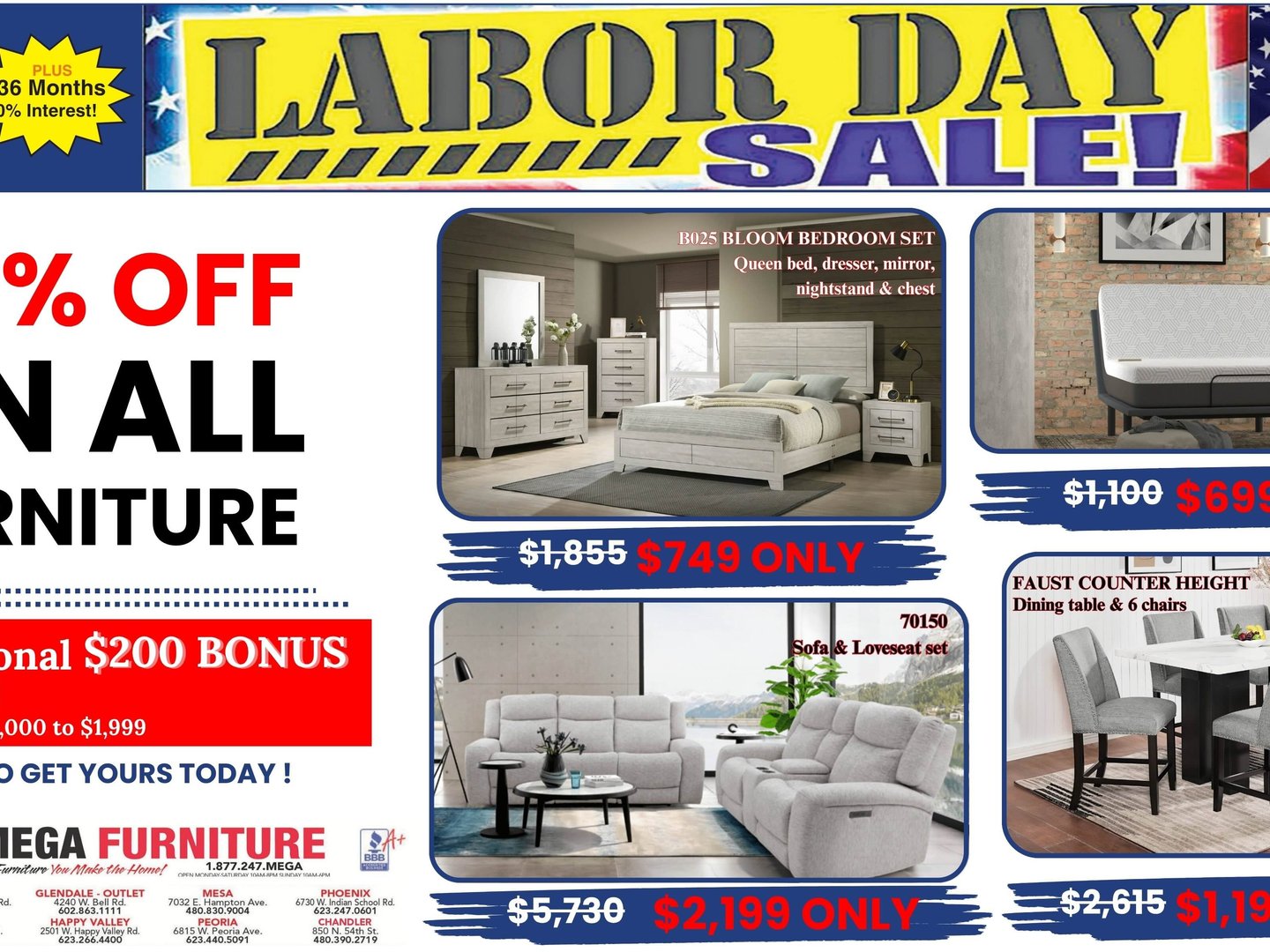 Mega Furniture - Happy Valley || "hero image"