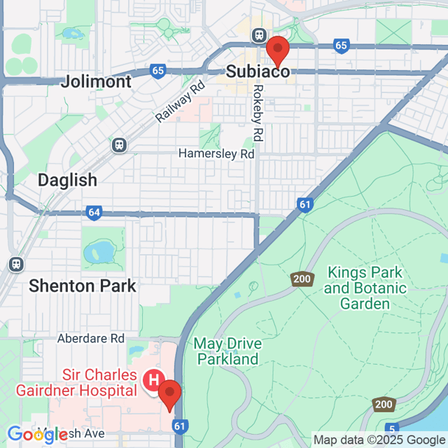 Perth Children's Hospital to Rokeby Florist