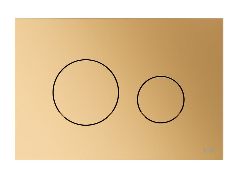 TECEloop ABS Flush button - Brass image