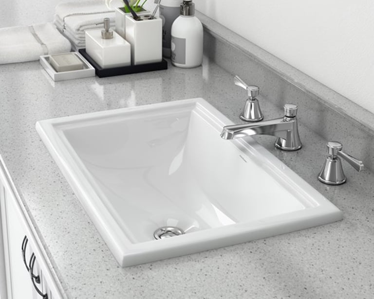 Pembroke 52 basin drop in or under counter image