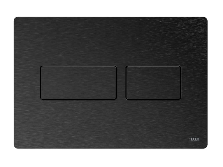 TECEsolid Flush Button - Brushed Graphite - Smooth image