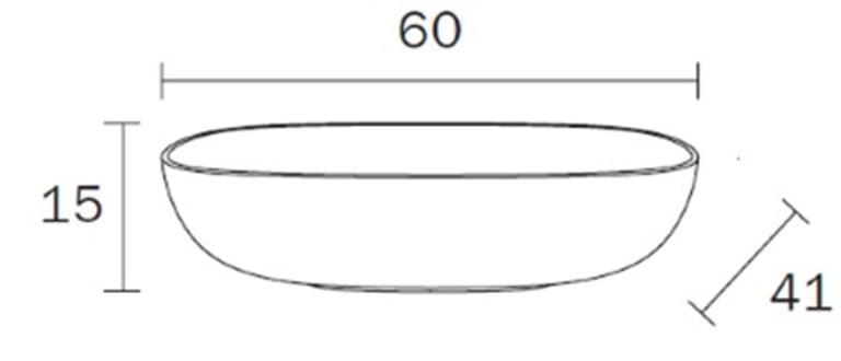 Corfu` Counter Top Wash basin image