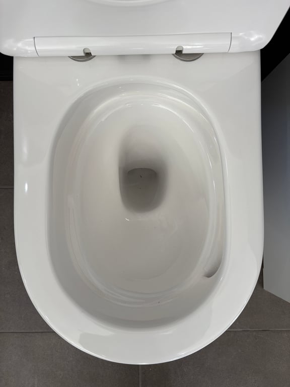 Faith Tornado style floor mount pan with Soft Close Seat. image
