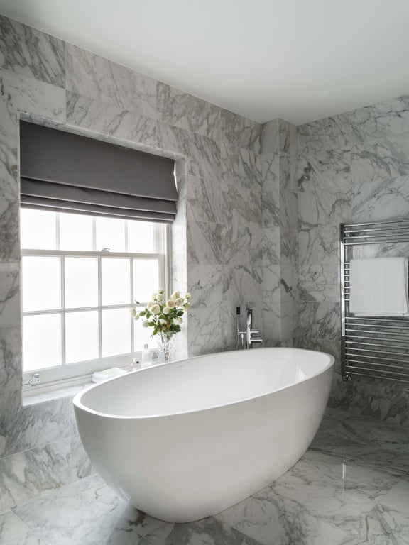 Barcelona 1800 Freestanding bath 1800 x 865mm, without overflow, with void under bath image