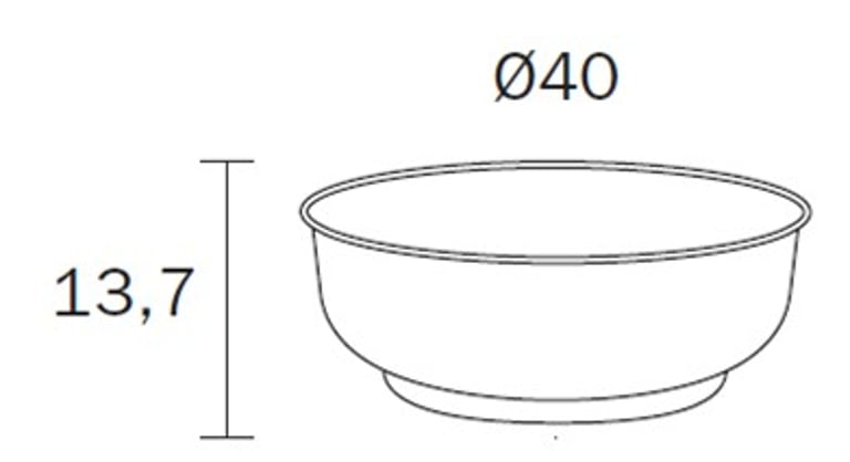 Ibiza Counter top wash basin image