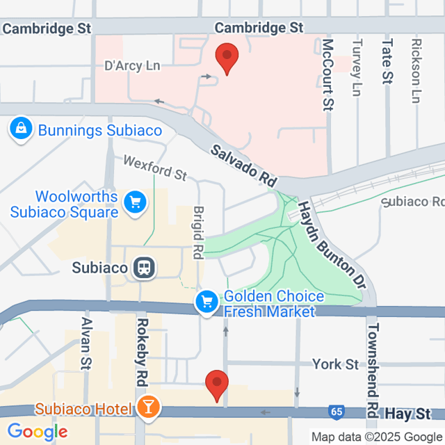 St John of God Subiaco Hospital to Rokeby Florist