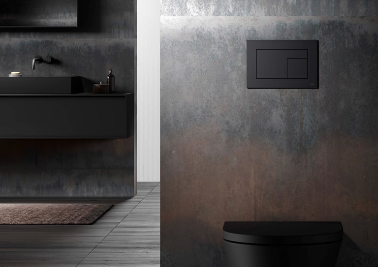 TECEvelvet Flush Button - Black image