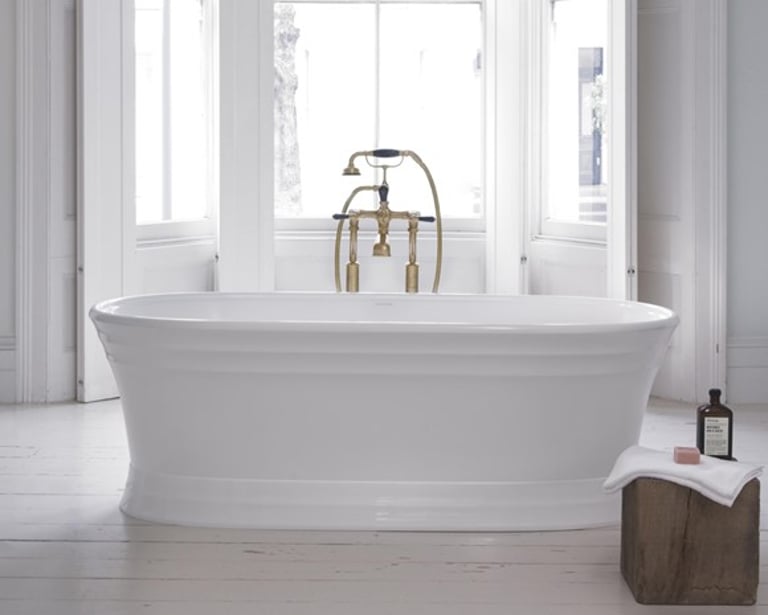 Worcester Freestanding bath with plinth 1797 x 780mm, without overflow image