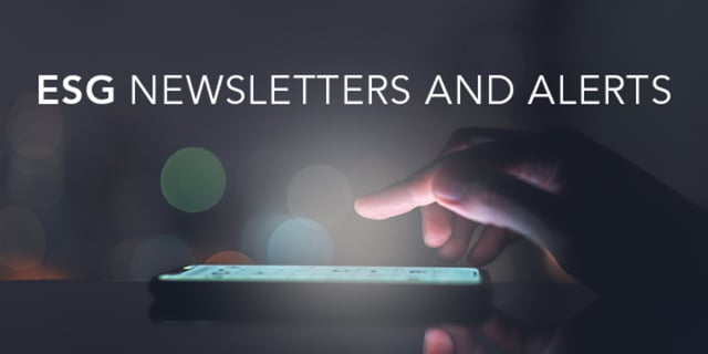 ESG Alert: May 10, 2024