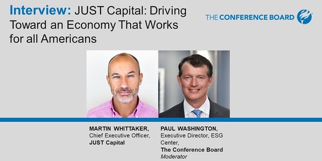 Building a More Civil & Just Society: Session M - JUST Capital