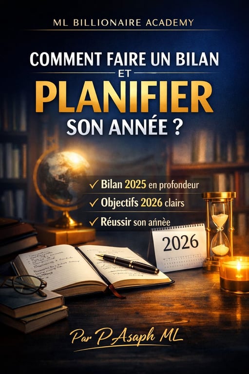COMMENT FAIRE UN BILAN ET PLANIFIER SON ANNEE