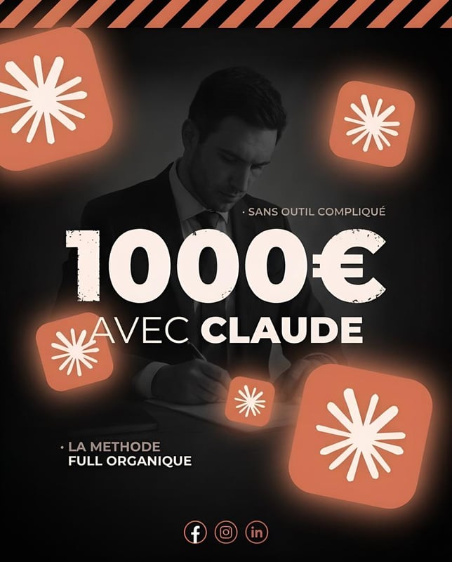 Guide complet pour faire 1000€ avec Claude 