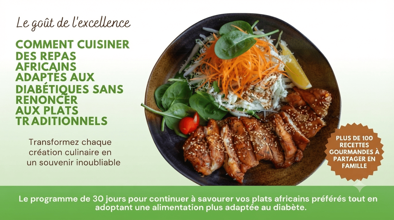 Comment cuisiner des repas africains adaptés aux diabétiques sans renoncer aux plats traditionnels