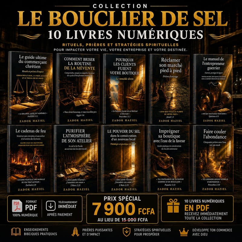 COLLECTION LE BOUCLIER DE SEL