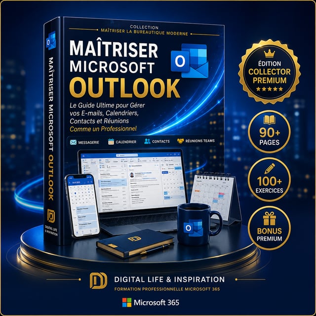 Maîtriser Microsoft Outlook – Le Guide Ultime pour Gérer vos E-mails, Calendriers, Contacts et Réunions