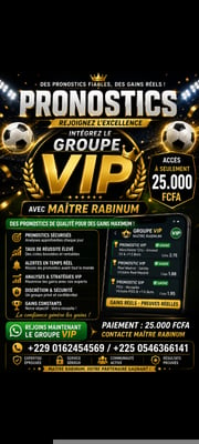 Rejoins le groupe Vip 