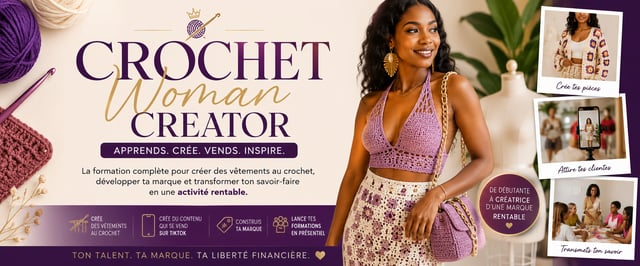 Crochet Woman Creator - Paiement Cash