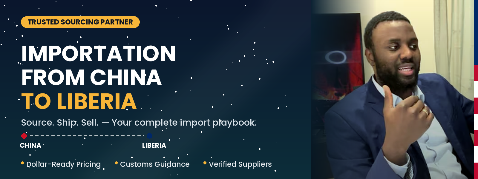 IMPORTATION FROM CHINA TO LIBERIA
