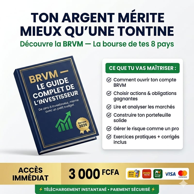 BRVM: LE GUIDE COMPLET DE L'INVESTISSEUR📗