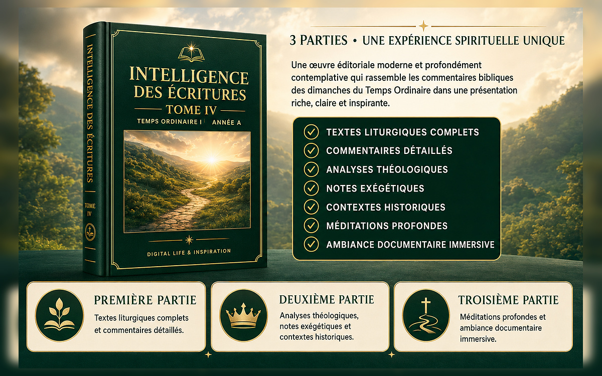 ✨ INTELLIGENCE DES ÉCRITURES — TOME IV Temps Ordinaire — Année A