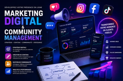 Marketing Digital et community management