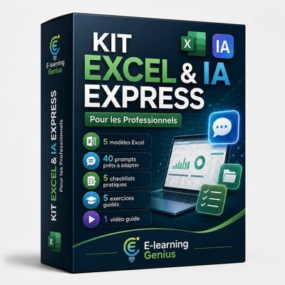 Kit Excel & IA Express pour les Professionnels