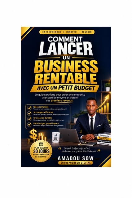 « Comment lancer un business rentable avec un petit budget »