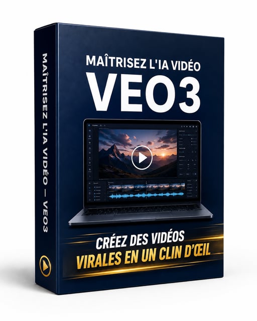 🎥PACK DE 6 FORMATIONS IA: créer des vidéos  de qualités virales,tiktok,youtube et Facebook sans montrer ton visage