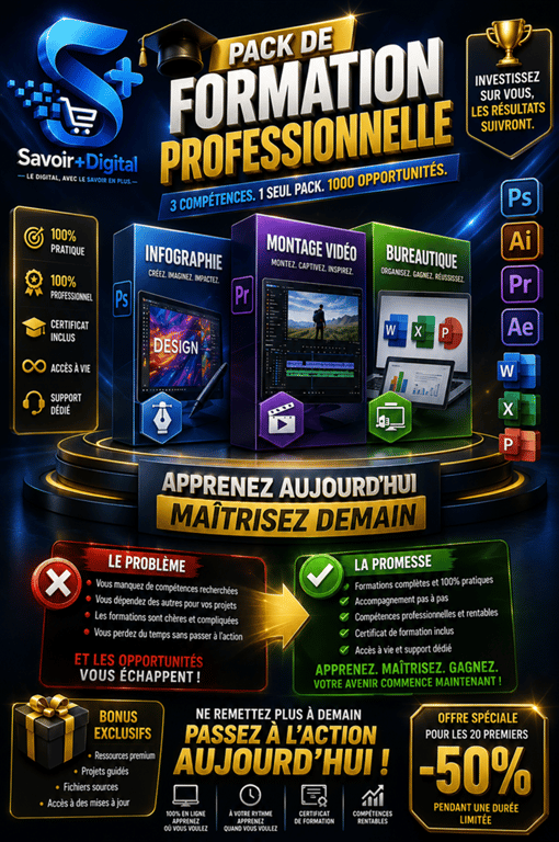 Pack de formation professionnelle