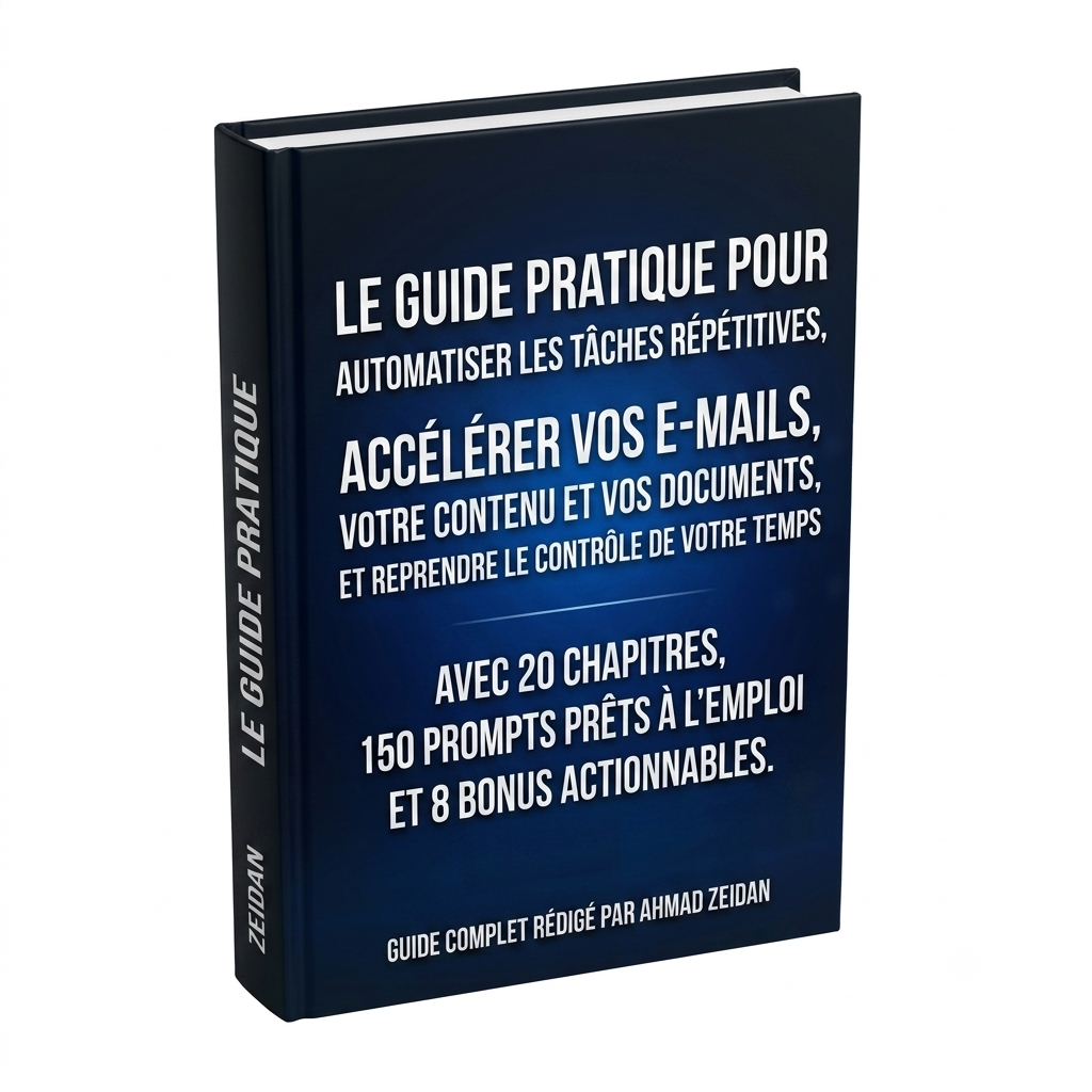 🚀 Productivité Maximale avec l'IA : Gagnez Jusqu'à 20 Heures par Semaine (Édition 2026-2027)